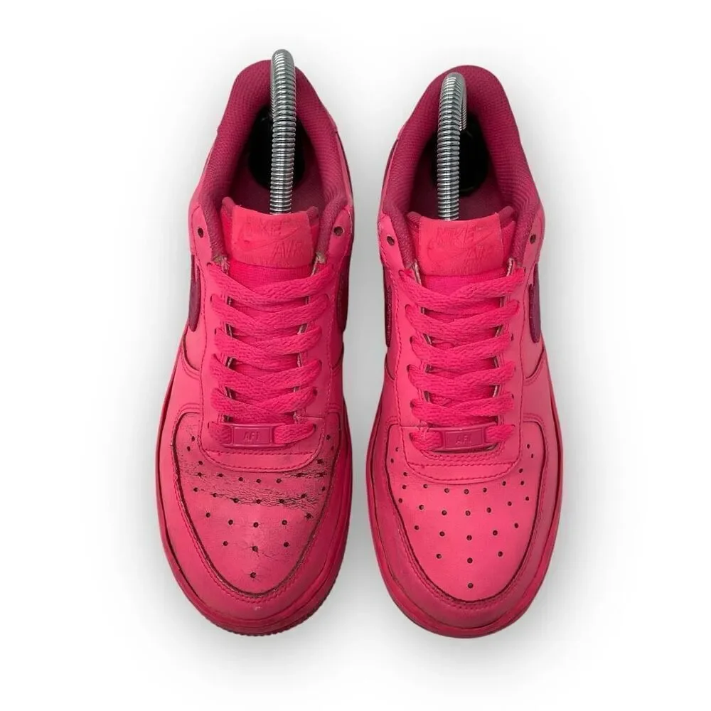 Nike Air Force 1 Gs Hyper Vivid Hot Pink Youth Size 5.5 or Women’s 7 314219-602